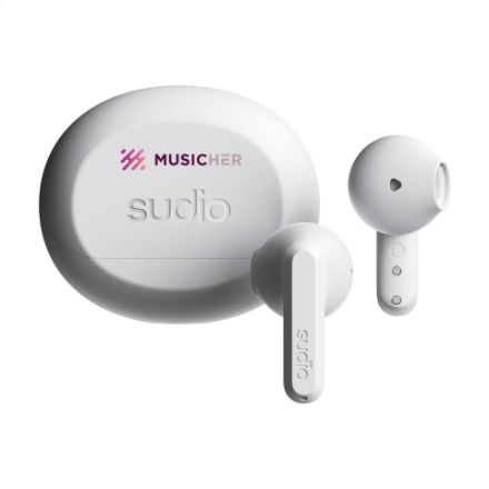 sudio in-ear true draadloze oortjes a3 ergonomisch
