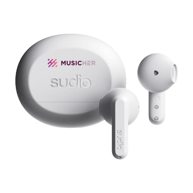 sudio in-ear true draadloze oortjes a3 ergonomisch