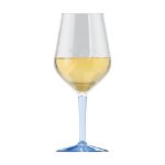 happyglass wijnglas tritan 470 ml gekleurde voet