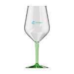happyglass wijnglas tritan 470 ml gekleurde voet