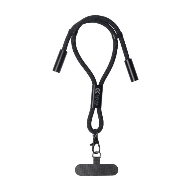 lanyard 2-in-1 r-pet oplaadkabel usb om je pols