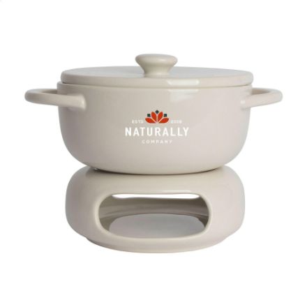 gusta mini-fonduestel van hittebestendig keramiek