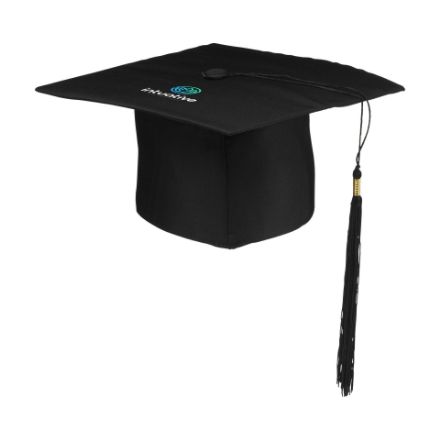 graduate traditionele afstudeerhoed met kwastje