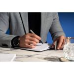 waterman graduate chrom ct balpen met zwarte inkt