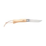 opinel inox no 07 zakmes in een riemetui