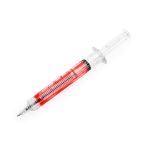 balpen luba injectiespuit blauwschrijvend
