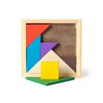 tangram puzzel van hout
