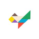 tangram puzzel van hout
