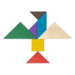 tangram puzzel van hout
