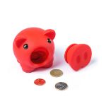 spaarpot van zacht rubber