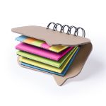 zelfklevende gerecycelde notitieblaadjes.