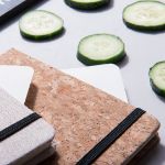 notitieboek met kurken omslag