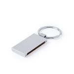 sleutelhanger van hout en metaal. vitolok