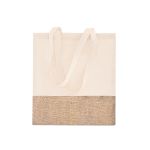 jute - katoenen tas met lange hengsels