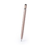 aluminium stylus pen blauwe inkt