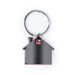 rvs sleutelhanger huisje