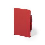 set van premium notitieblok met pen robin
