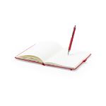 set van premium notitieblok met pen robin