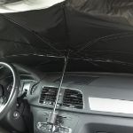 opvouwbaar auto zonnescherm in zakje burdy