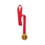 metalen medaille met polyester band maclein