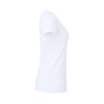 wit dames t-shirt v-neck 140 gr fruit of the loom