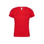 dames t-shirt v-neck 150 gr fruit of the loom