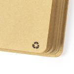 notitieboekje a5 recycled karton 100 blanco blad