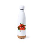 sublimatie fles pooch rvs en kurk 750 ml