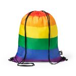 rugzak marsha rpet polyester. regenboog.