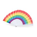 waaier rupaul rpet polyester. regenboog.