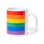 regenboog keramische mok mercurik 370 ml