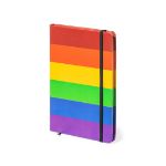 regenboog notitieblokje locomix harde kaft