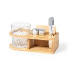 whisky set met bamboe standaard devon