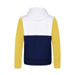 3-kleurige sweatshirt 280 gr. skon xs-xxl