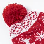 kerstmuts met pompom elenix