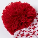 kerstmuts met pompom elenix