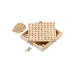 houten behendigheidsspel sudoku