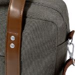 canvas aktentas met laptopvak 15 inch tramez