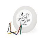 frisbeetarwe stro met 6 stiften ashen