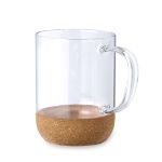 mok borosilicaat en kurk saryne 450 ml