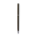 pen van koffieafval trall blauwschrijvend