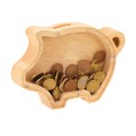 houten spaarpot met kijkvenster jasara