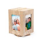 houten kubusvormige fotolijst vespe
