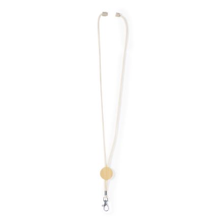 lanyard van katoen en bamboe gibons