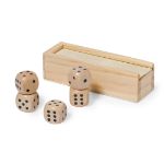 houten dobbelstenen atanin 5 stuks