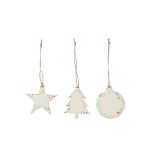kerstdecoratie van zaadpapier boster