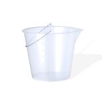 maatemmer van 6 liter van transparant pp manson