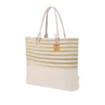 strandtas van recycled katoen henar