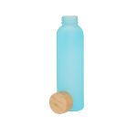 drinkfles recycled glas en bamboe tistak 500 ml