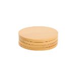bamboe onderzetter set 4 stuks elmor